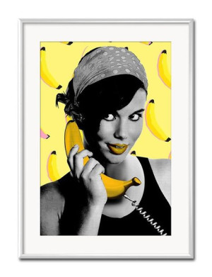 Obraz banan Pop Art
