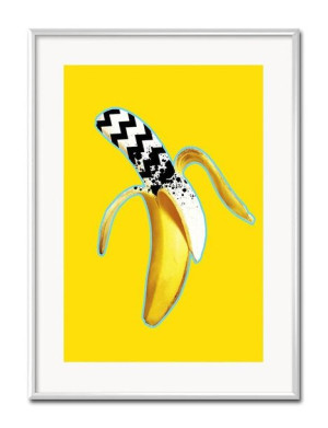 Obraz banan Pop Art 31x41cm