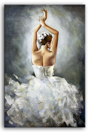 Obraz baletnica 60x90cm