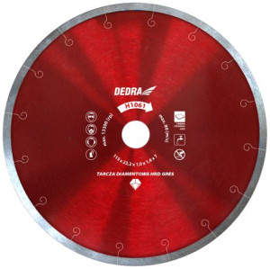 Dedra Tarcza Diamentowa Slim Do Glazury, Gresu 300x25x4 Mm H1068