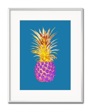 Obraz ananas Pop Art 21x26cm