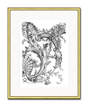 Obraz plakat sztuka współczesna 21x26cm