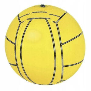 Duża Dmuchana Piłka Plażowa Dzieci 40 cm 66018 żóła