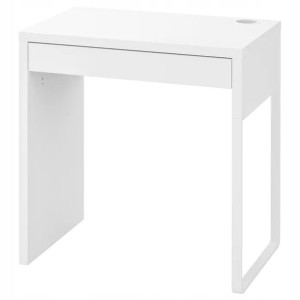 Biurko Białe Dla Dziecka Ikea Micke 73x50x75 Cm
