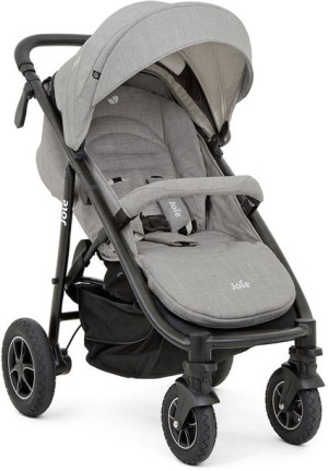Joie Mytrax Flex - wózek spacerowy z dobrą amortyzacją | Grey Flannel