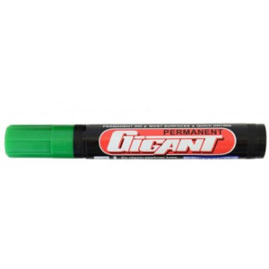 Marker wodoodporny permanentny ścięty GIGANT zielony KAMET