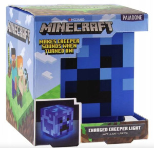 Lampka Minecraft Creeper 3d Z Dźwiękiem Oryginalna