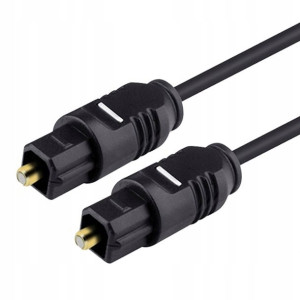 Kabel Przewód Optyczny Audio Digital Cyfrowy 1.5m
