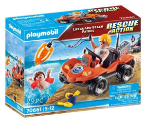 Playmobil 70661 Ratownik Na Plaży Z Quadem