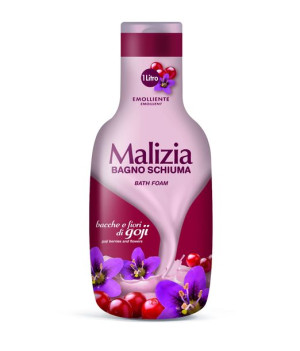 Malizia płyn do kąpieli Jagody i kwiaty Goji 1000ml