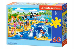 Puzzle 60 elementów DELFINARIUM Castor 4+