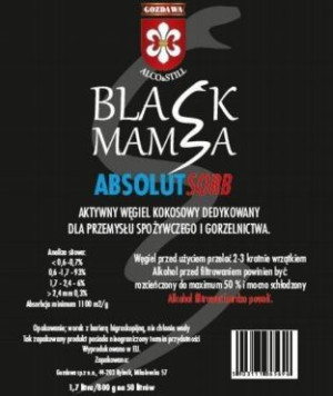 GOZDAWA węgiel aktywny kokosowy ABSOLUTSORB 1.7 l