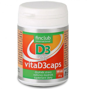 Fin VitaD3caps - Finclub - witamina D3 z owczej lanoliny