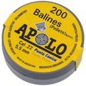 Śrut Apolo Conic Point 5.5mm 200 Sztuk