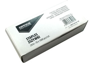 Zszywki Office Products 24/6 1000 X 10 Paczek