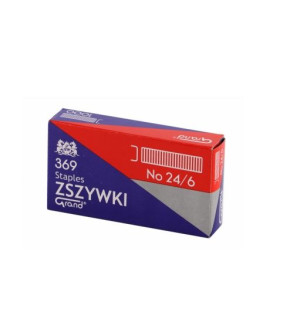 Zszywki Biurowe Grand 24/6 1000 X 10 Opakowań