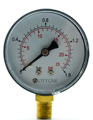 Manometr 1.6 Bar 63mm 1/4"