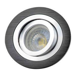 Oprawa Ll Onyx Mr16 Dlm730 Aluminium Czarny Szczotkowany