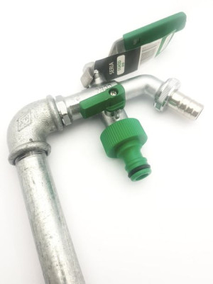 Zawór Czerpalny Zestaw 1/2" Podwójny 60cm Mrozoodporny