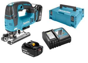 Makita Djv182rtj Wyrzynarka 18v 2x5ah Makpac