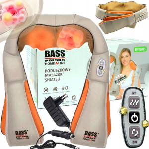 Bass Masażer Shiatsu Karku Szyi Ciała Pleców 3d