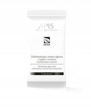 APIS Detox Detoksykująca maska algowa z węglem 20g