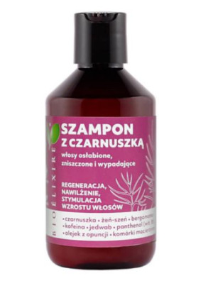 BIOELIXIRE Szampon z czarnuszką do włosów suchych 300ml