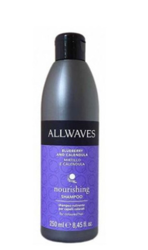 ALLWAVES Szampon odżywczy po koloryzacji jagoda i nagietek 250 ml