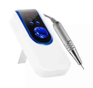 FREZARKA do paznokci BEZPRZEWODOWA 40W +FREZY LCD