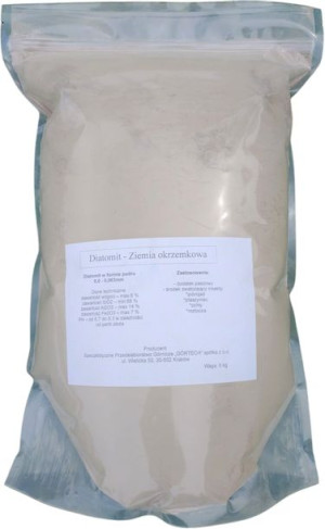 Diatomit Ziemia Okrzemkowa Ptaszyniec Ślimaki 5kg