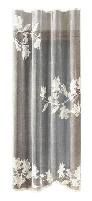 Firana żakardowa MAGNOLIE 250 x 150 cm (biały)