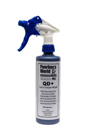 Poorboy’s World Quick Detailer PLUS - środek nabłyszczający, 473ml