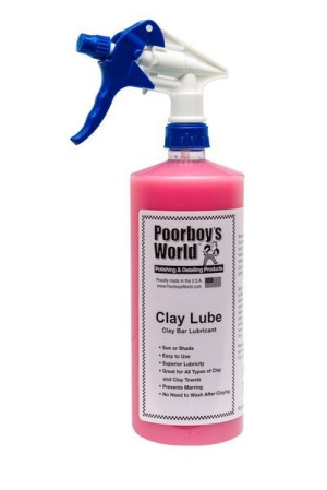 Poorboy’s World Clay Lube - lubrykant do glinki, 473ml