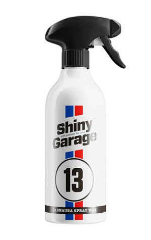 Shiny Garage Carnauba Spray Wax, 500 ml