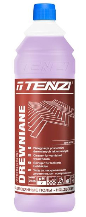 Tenzi Podłogi drewniane Płyn do mycia podłóg drewnianych, 1 L