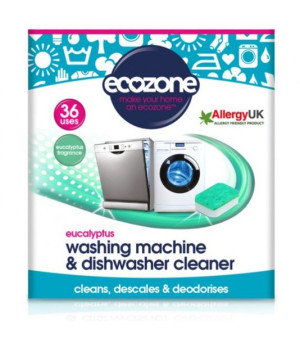 Ecozone Tabletki do odkamieniania oraz czyszczenia pralek i zmywarek, Eukal