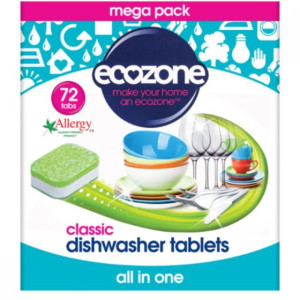 Ecozone CLASSIC ALL IN ONE Tabletki do zmywarki , 72 szt.