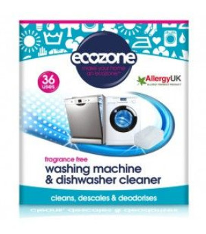 Ecozone Tabletki do odkamieniania oraz czyszczenia pralek i zmywarek, Bezza
