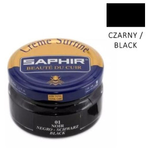Saphir BDC Creme Pommadier Black Krem do skóry nr 1 Czarny, 50 ml