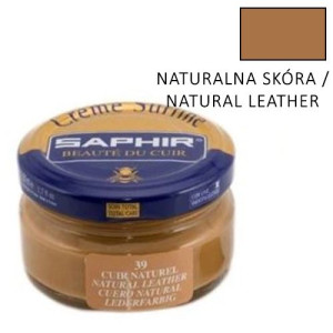 Saphir BDC Creme Pommadier Natural Leather Krem do skóry nr 39 Naturalna sk