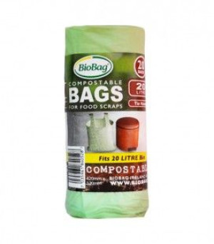 BioBag Worki na odpady organiczne i zmieszane 20 L, 20 szt