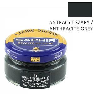 Saphir BDC Creme Pommadier Anthracite grey Krem do skóry nr 31 Antracyt sza