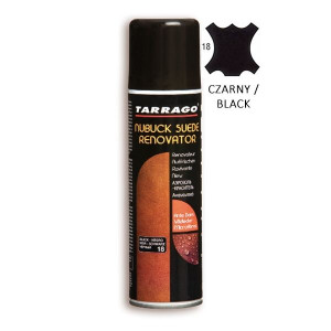 Tarrago Suede Nubuck Renovator Black Regeneruje kolor zamszu nubuku nr 18 C