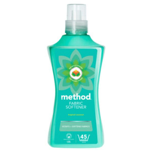 Method Fabric Softener Tropical Coconut Płyn do zmiękczania tkanin, 1.575 L