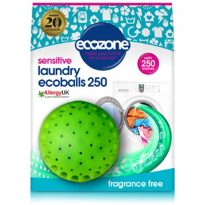 Ecozone Ecoballs SENSITIVE Kule piorące bezzapachowe, 250 prań