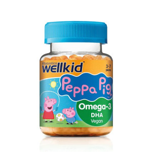 Vitabiotics Wellkid Peppa Pig Omega 3 Pastilles Żelki nasycone tłuszczami O
