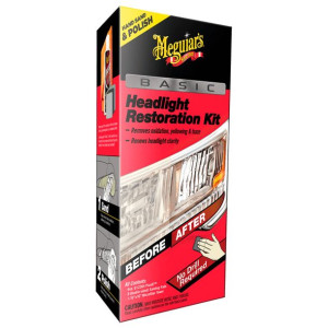 Meguiar's Basic Headlight Restoration Ki Zestaw do renowacji reflektorów ,