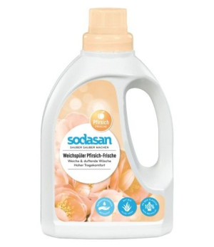 Sodasan Płyn do płukania tkanin Brzoskwinia Bio, 750 ml