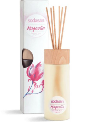 Sodasan Odświeżacz powietrza MAGNOLIA z patyczkami 200ml. BIO