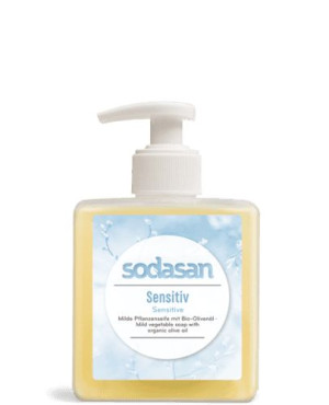 Sodasan Mydło w płynie Oliwkowe Sensitive BIO, 300 ML
